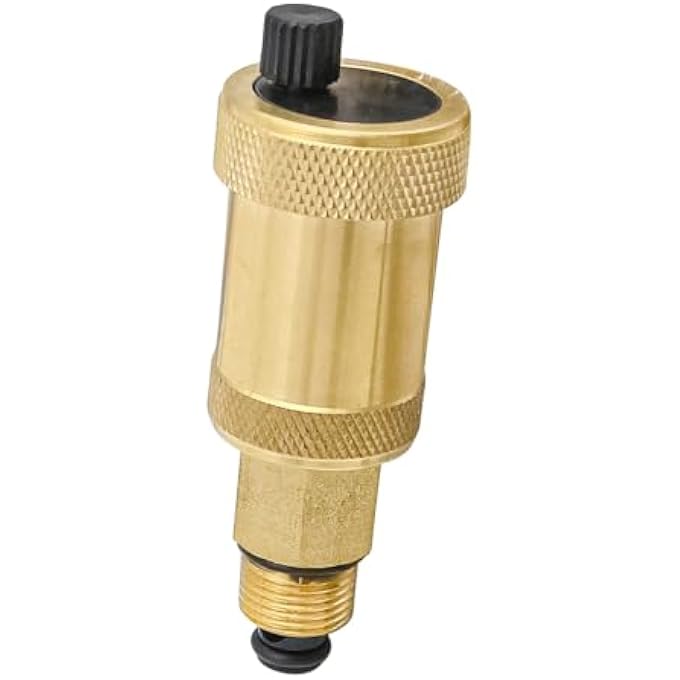 AUTOMATIC QUICK VENT 3/8 INCH BRASS NARROW DESIGN WITH MOUNTING VALVE - Image 3
