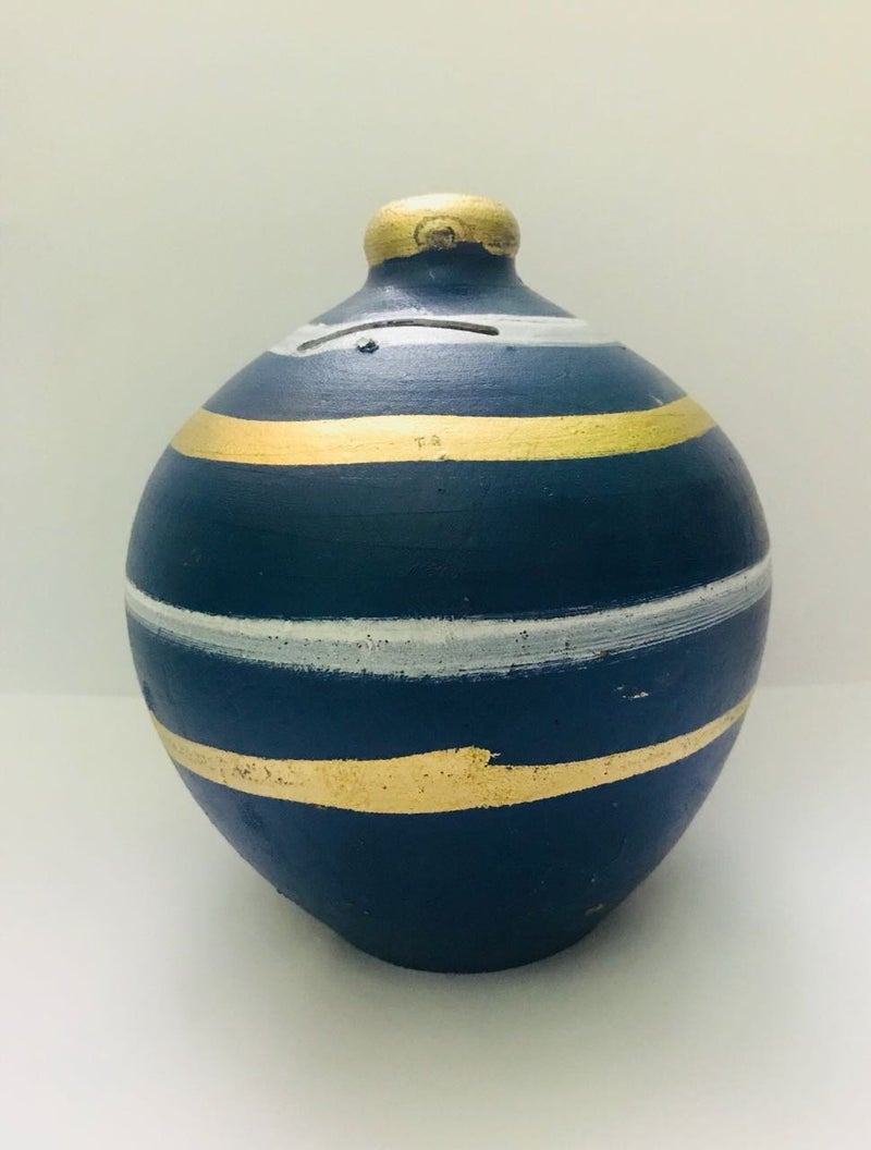 SHRIYAM CRAFT Terracotta Mitti Cool Gullak - Image 3