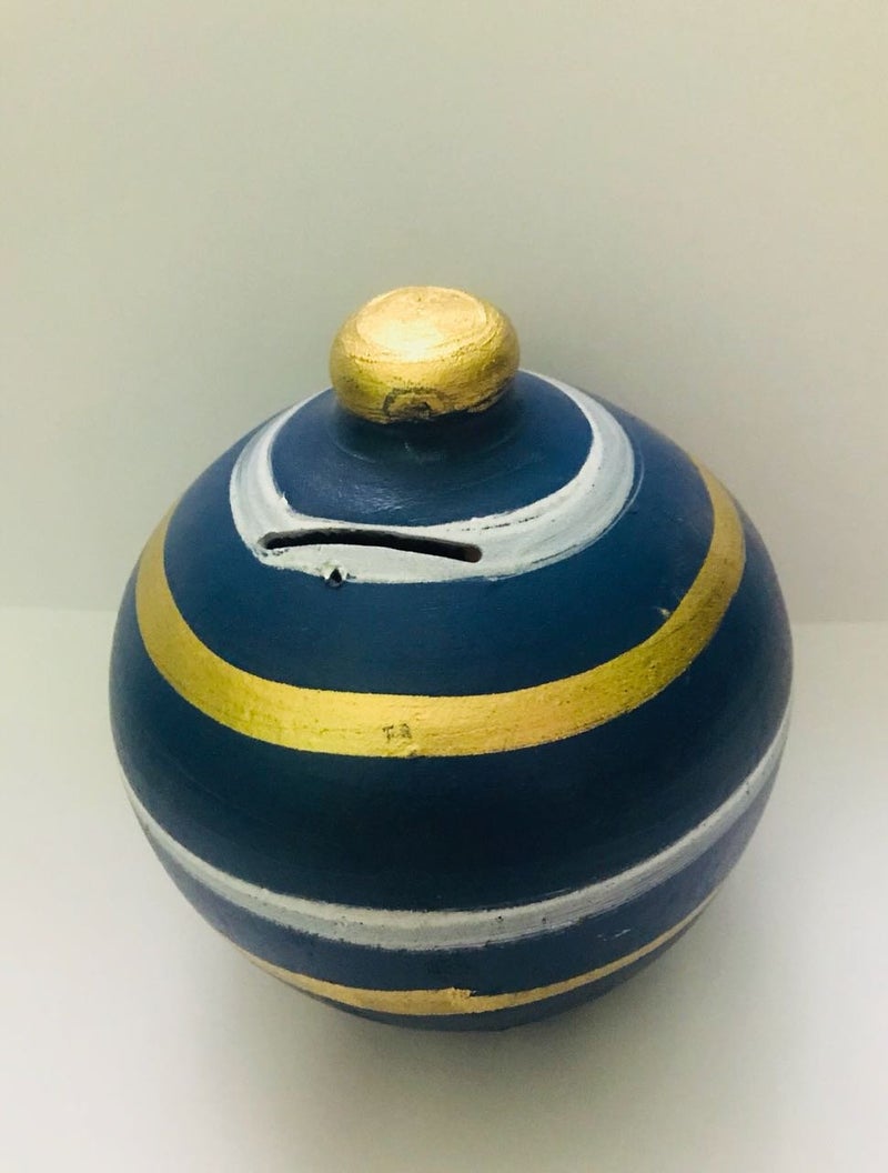 SHRIYAM CRAFT Terracotta Mitti Cool Gullak - Image 1
