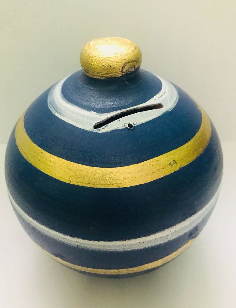 SHRIYAM CRAFT Terracotta Mitti Cool Gullak - Image 4
