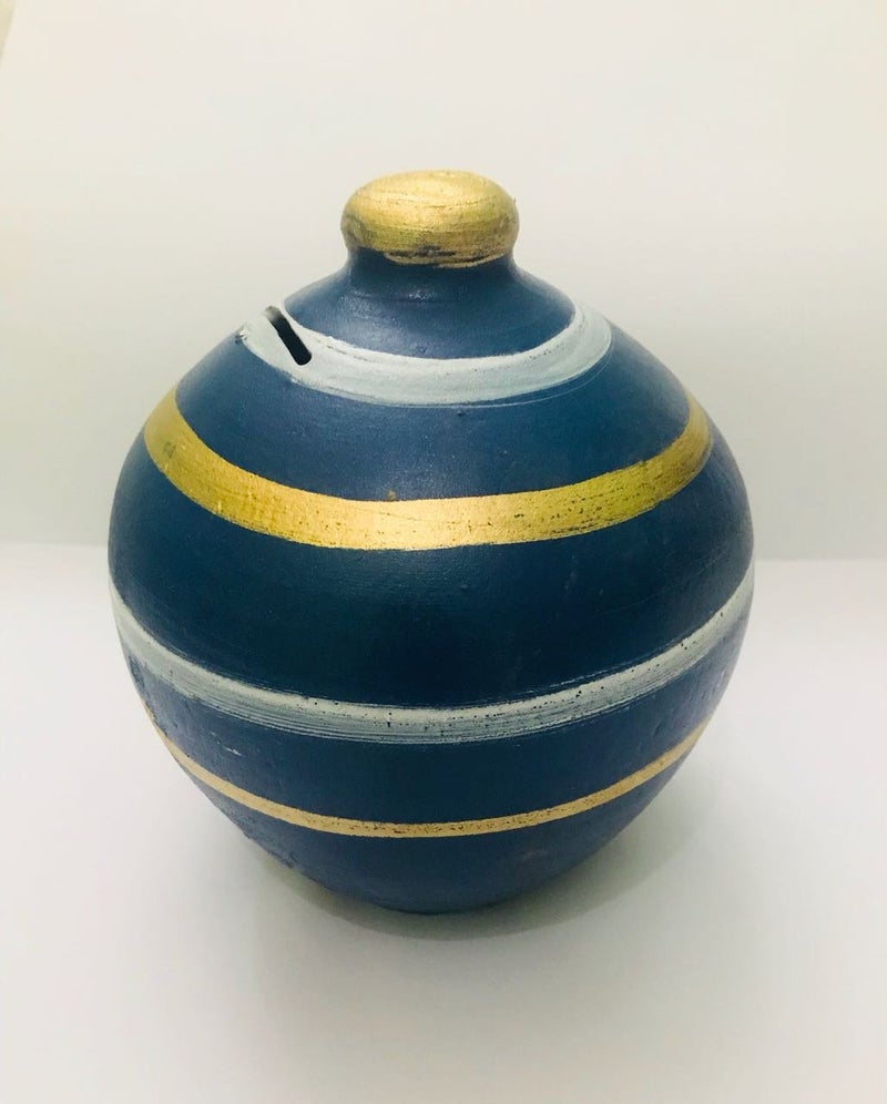 SHRIYAM CRAFT Terracotta Mitti Cool Gullak - Image 2