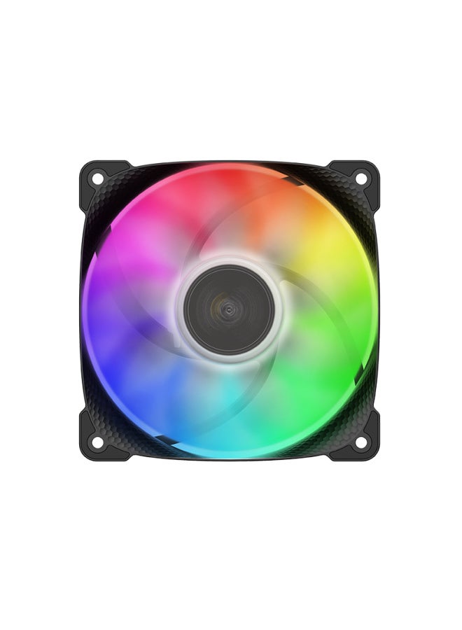Geometricfuture Case Cooling Fan, Xiaolongshen 2501b/12cm/argb, Single Pack - Image 3