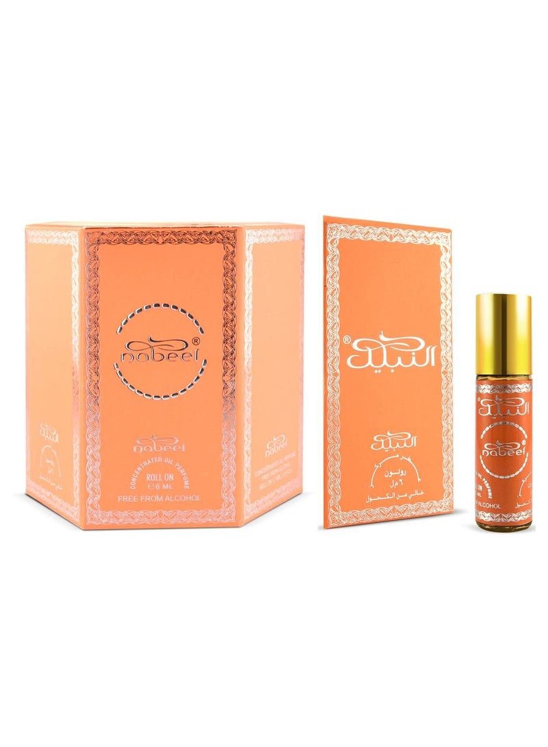 Nabeel 12 Pcs Nabeel Alcohol Free Roll On Oil Perfume 6ML - Image 2