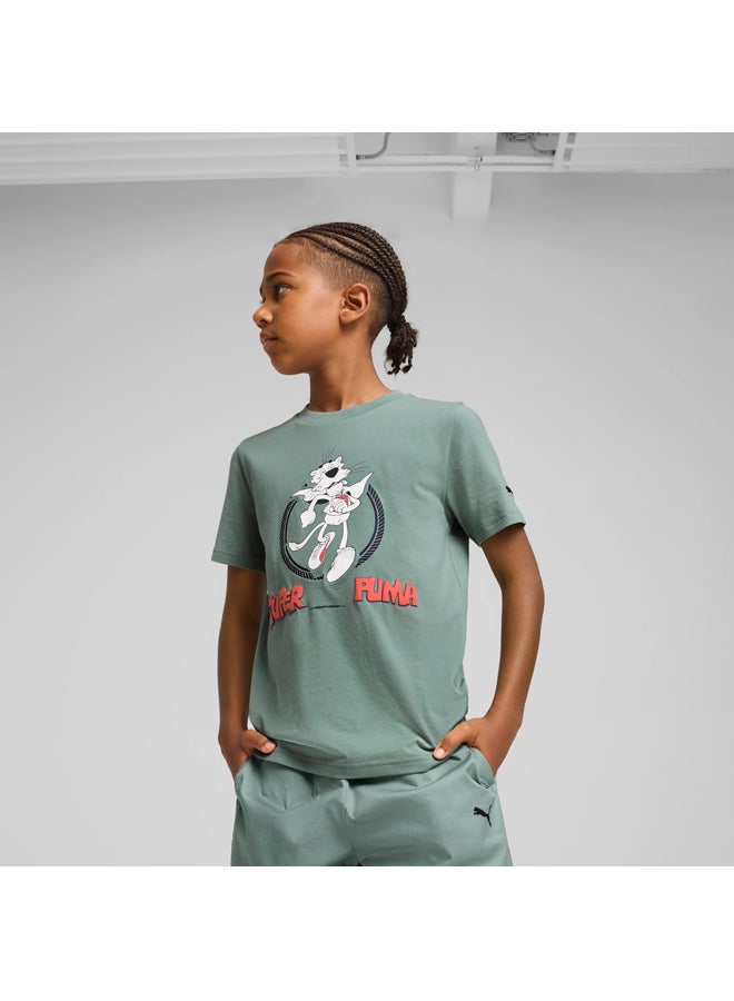 PUMA SUPER PUMA Graphic Tee I B - Image 3
