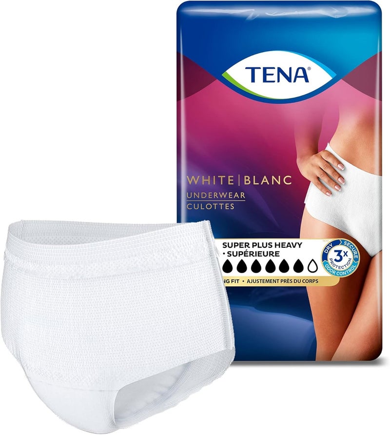 Tena TENA Women Super Plus Underwear, Incontinence, Disposable, Heavy Absorbency, XL, 14 Count 
