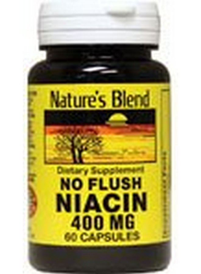 Nature's Blend مزيج الطبيعة نياسين بدون احمرار 400 ملغ 60 كبسولة - Image 1
