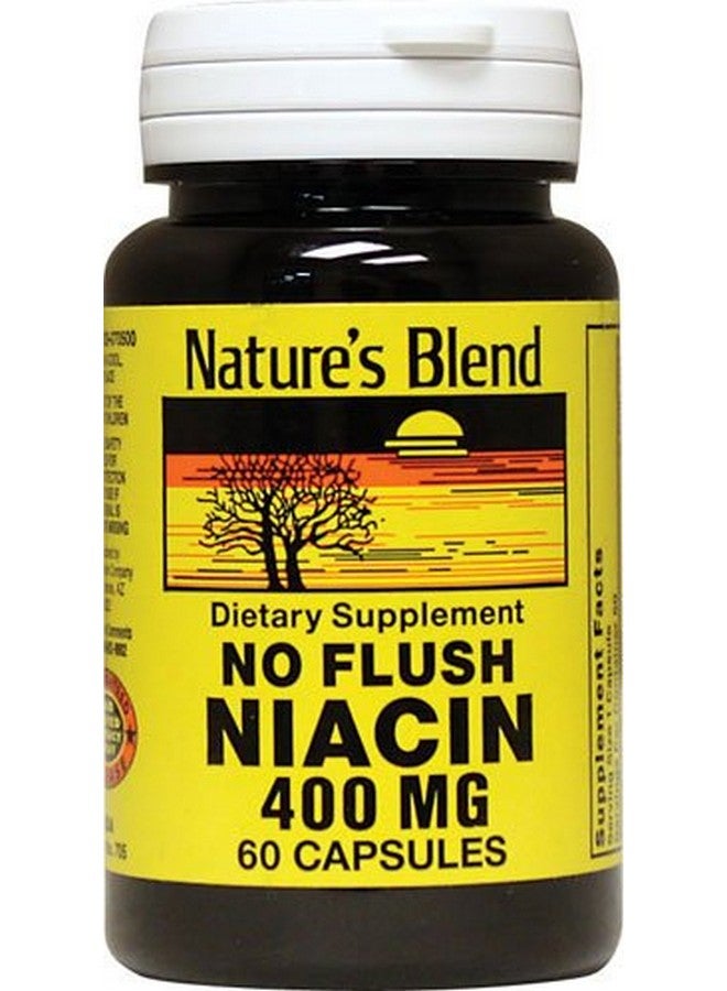 Nature's Blend مزيج الطبيعة نياسين بدون احمرار 400 ملغ 60 كبسولة - Image 2