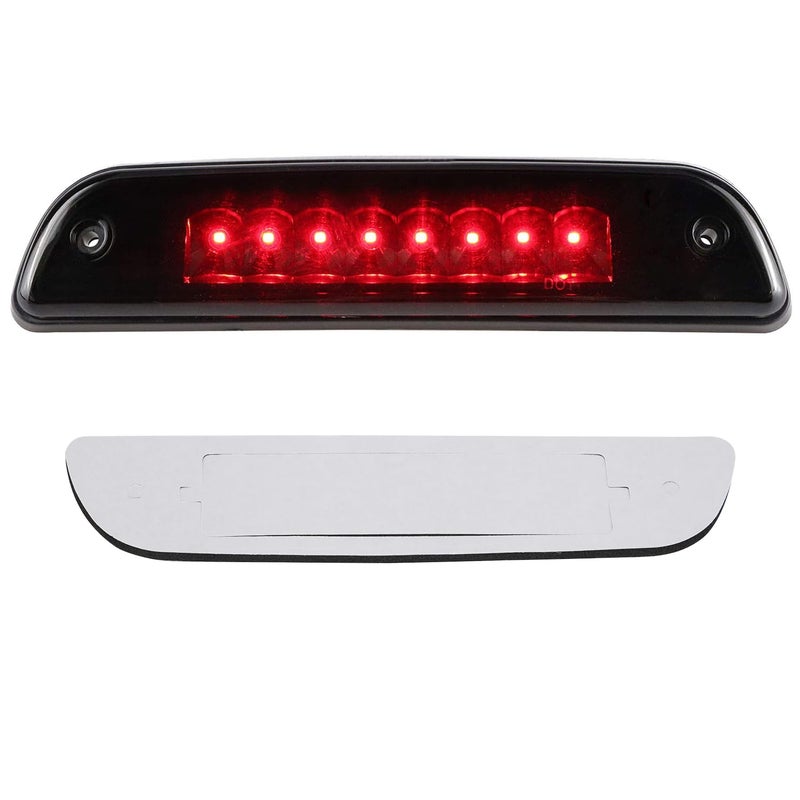 Tresound 3rd Third Brake Light for 1995-2023 Toyota Tacoma LED Center High Mount Stop Light, 2016-2023 Fit for Extended Cab Pickup Only (Black Housing Smoked Lens) - Image 2