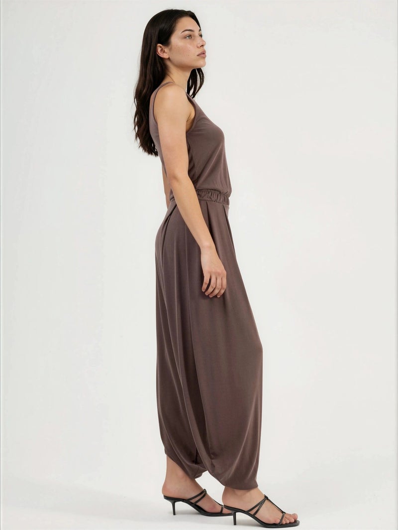 BUSEM Pleated Modal Jumpsuit - Image 3