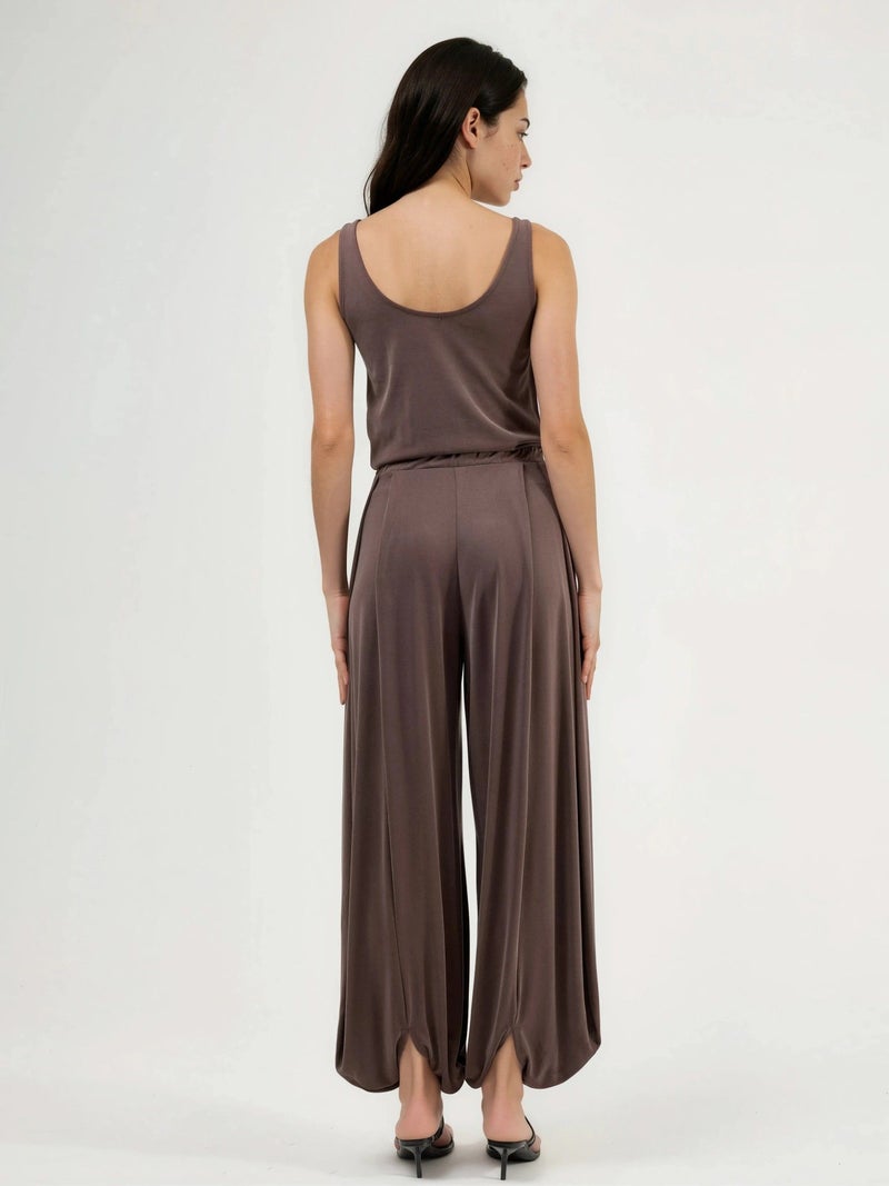 BUSEM Pleated Modal Jumpsuit - Image 4