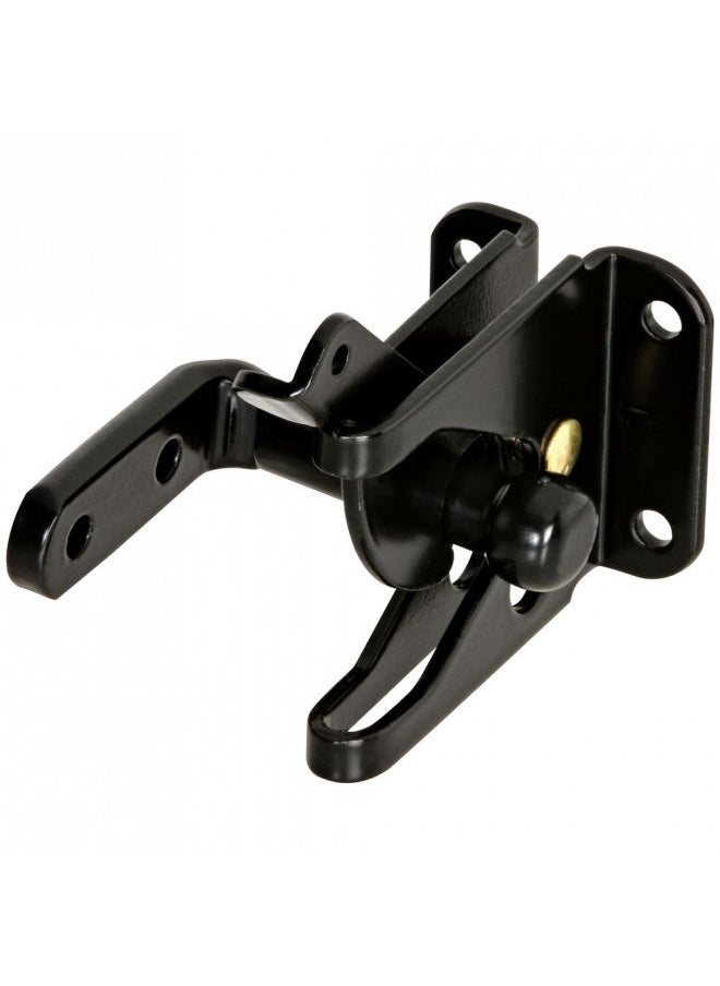 National Hardware National Hardware N101-337 V22 Automatic Gate Latch in Black,1 Pack 