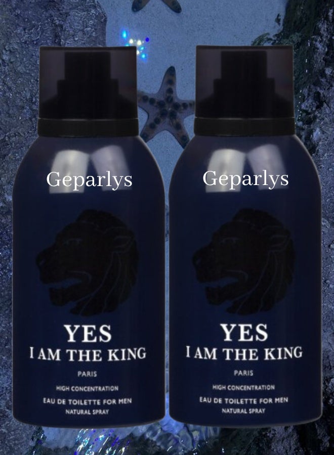 جيبارليس 2 قطع عطر يس أي أم ذا كينج 200مل - Image 1