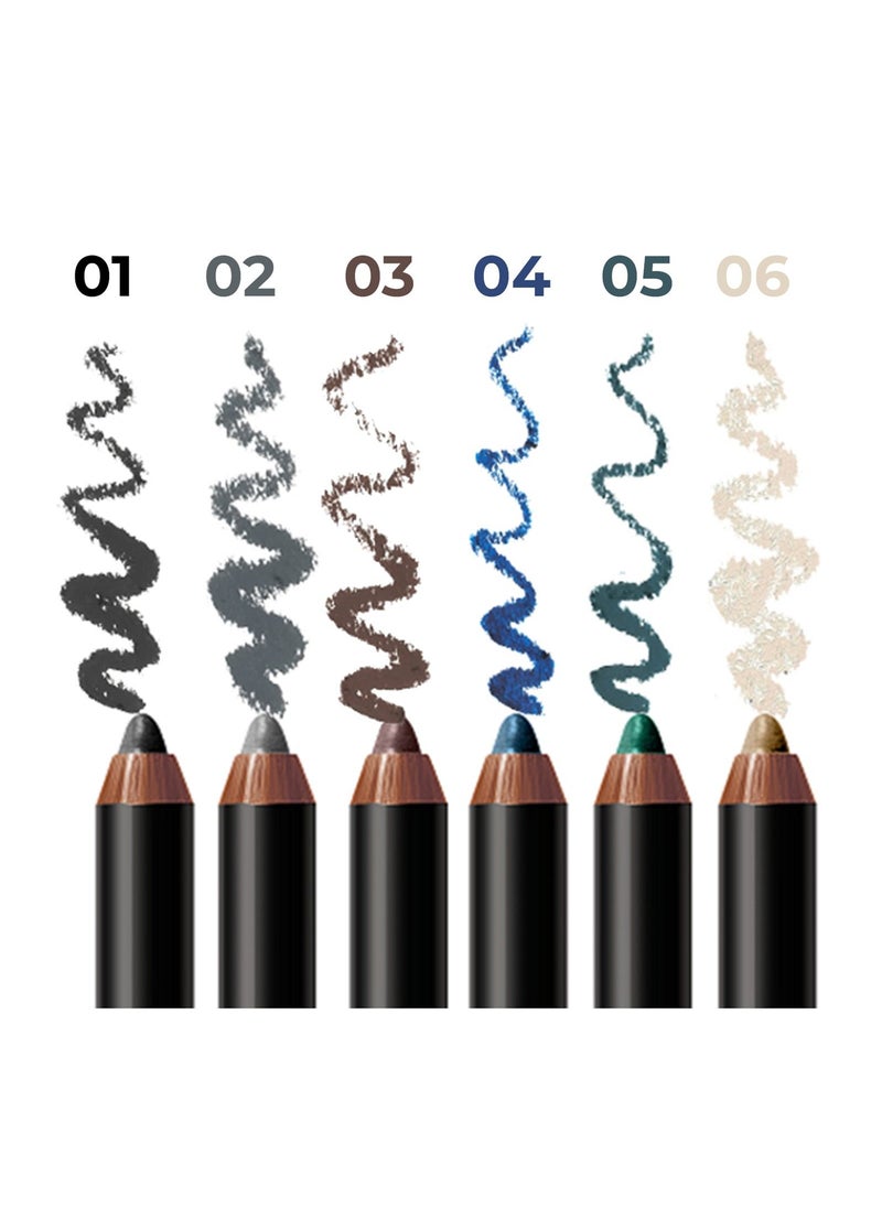 Paese Soft Eye Pencil Cocktail of Vitamins A C and E 06 Golden Ecru  - Image 3