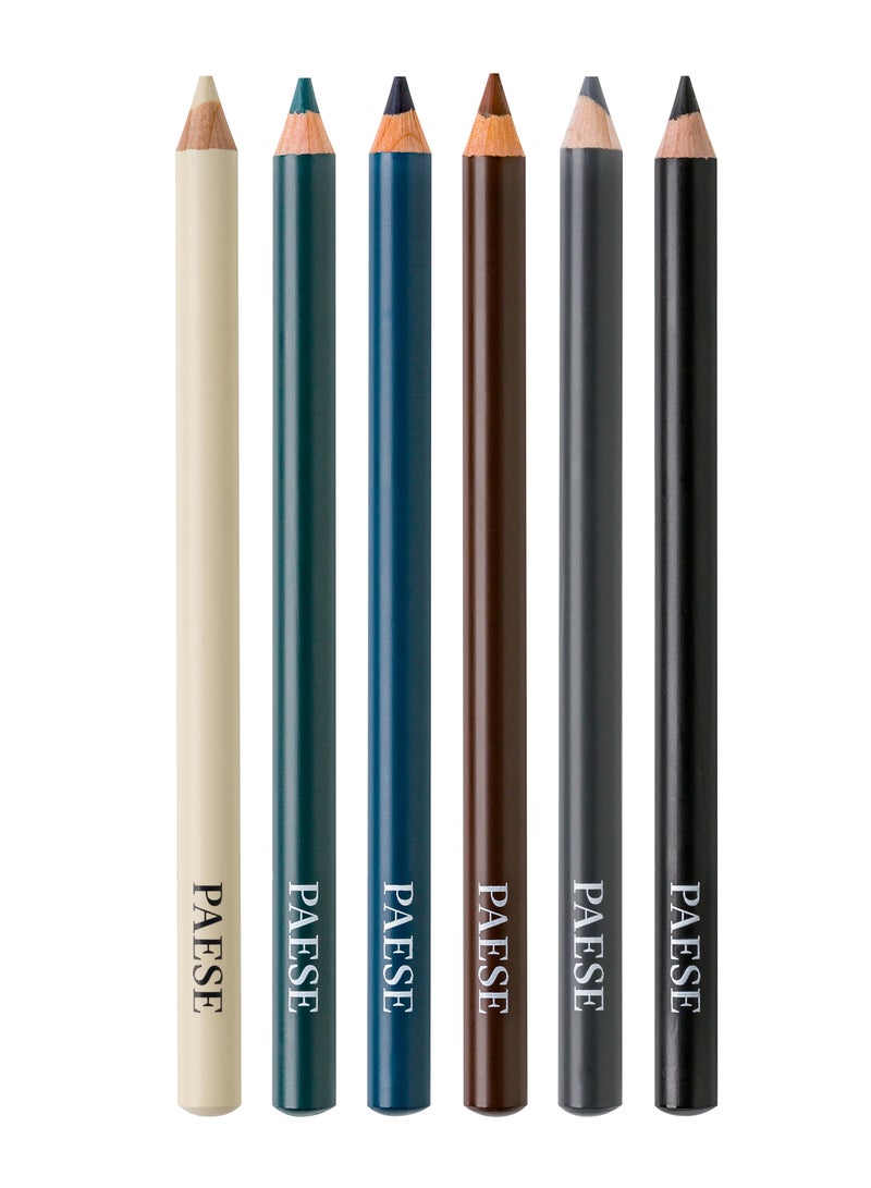 Paese Soft Eye Pencil Cocktail Smooth, Long-Lasting Eyeliner Enriched with Vitamins A, C & E, Creamy, Blendable Formula for Natural, Defined Eyes 06 Golden Ecru - Image 3