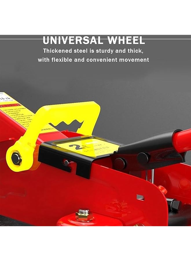 كادي ون رافعة أرضية هيدروليكية حمراء Cy-89372 - Image 4