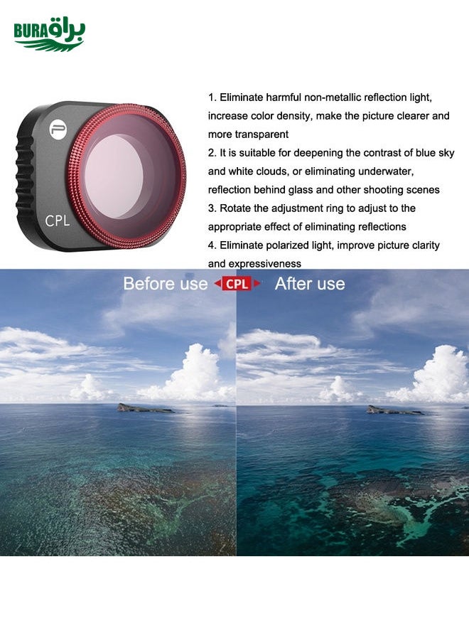 CPL PGYTECH Filter Protecting Lens And Sensor For DJI Mini 3 Pro