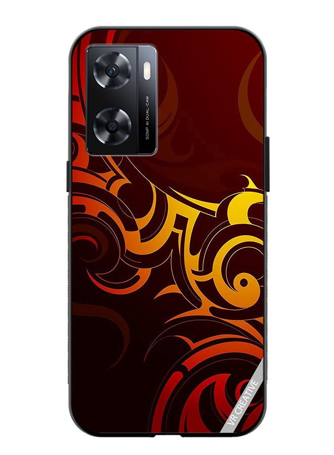 VR CREATIVE Protective Case Cover For OnePlus Nord N20 SE Superman Tattoo Background Design Multicolour - Image 1