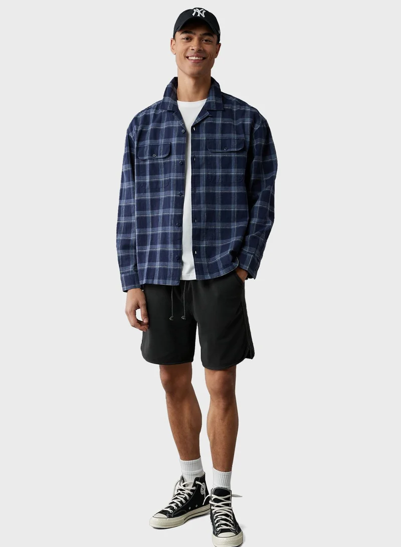 امريكان ايجل Checked Regular Fit Shirt