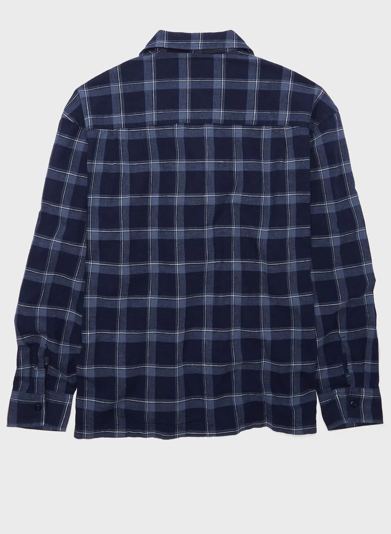 امريكان ايجل Checked Regular Fit Shirt