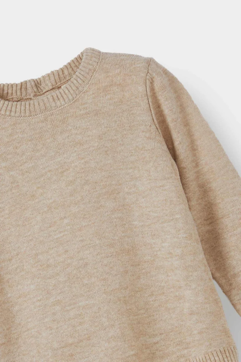 ديفاكتو Baby Boy Regular Fit Crew Neck Knit Pullover