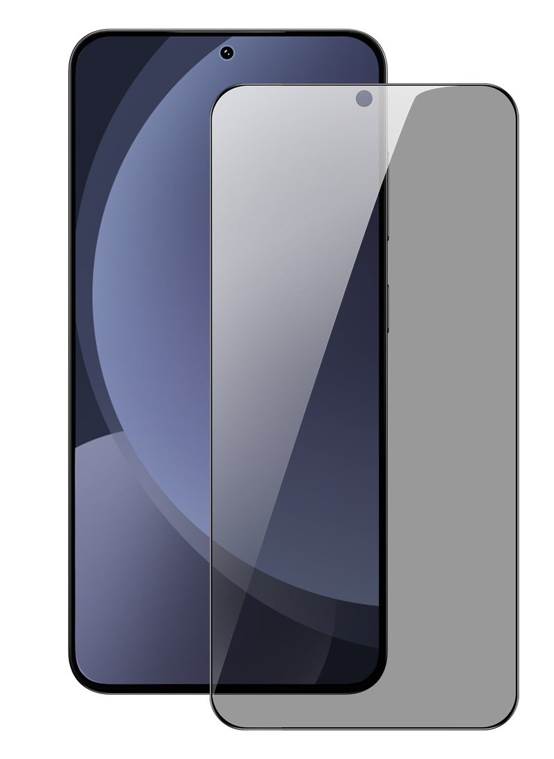 Generic One Minute Privacy Tempered Glass For Samsung Galaxy S25  Plus Fingerprint Unlock Anti Spy Screen Protector Glass  - Image 4