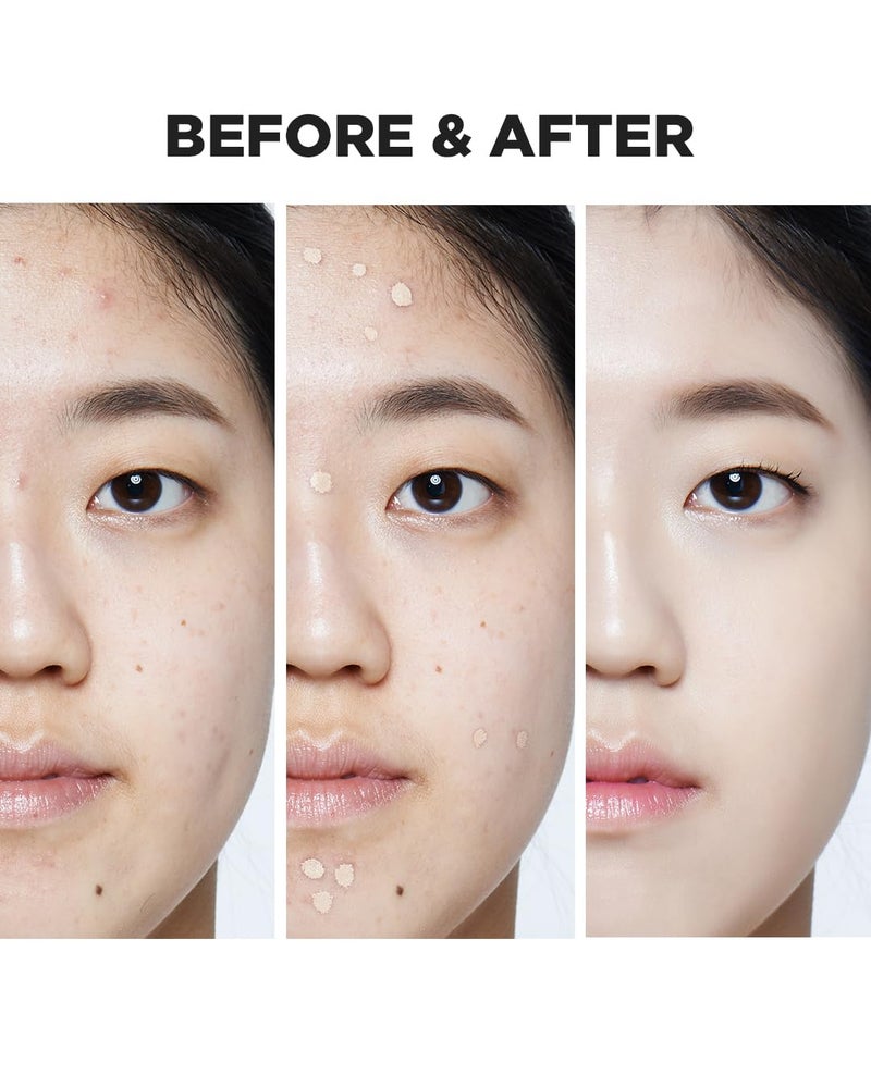 THESAEM Cover Perfection Pot Concealer 0.14oz - 01 Clear Beige for Fair to Medium Skin Tones - Single Pot Intensive Coverage Balm for Dark Circles, Blemishes & Imperfections - Korean Makeup - Image 5