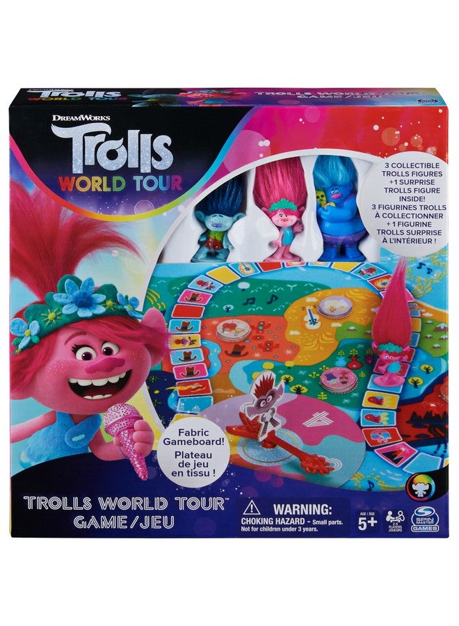 Spin Master Games Trolls World Tour Cooperative Strategy Board Game for Families and Kids Ages 5 and up - Image 1