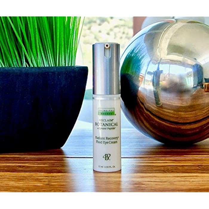 Principal Secret reclaim BOTANICAL Anti-Aging Radiant Recovery Fluid Eye Cream Plant Based Retinol, Argireline, Squalane, Peptides, Ceramides Hyaluronic Acid for Dark Circles & Wrinkles 0.5oz - Image 2