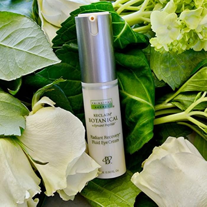 Principal Secret reclaim BOTANICAL Anti-Aging Radiant Recovery Fluid Eye Cream Plant Based Retinol, Argireline, Squalane, Peptides, Ceramides Hyaluronic Acid for Dark Circles & Wrinkles 0.5oz - Image 4