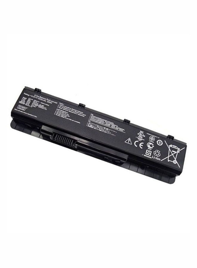 بطارية بديلة لكمبيوتر محمول من نوع ASUS N45 - N55 /07G016HY1875 أسود