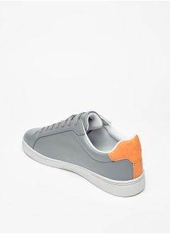 shoexpress Panelled Sneakers with Lace Up Closure  - Image 2