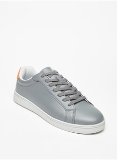 shoexpress Panelled Sneakers with Lace Up Closure  - Image 1
