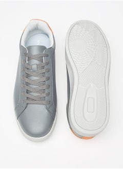 shoexpress Panelled Sneakers with Lace Up Closure  - Image 4