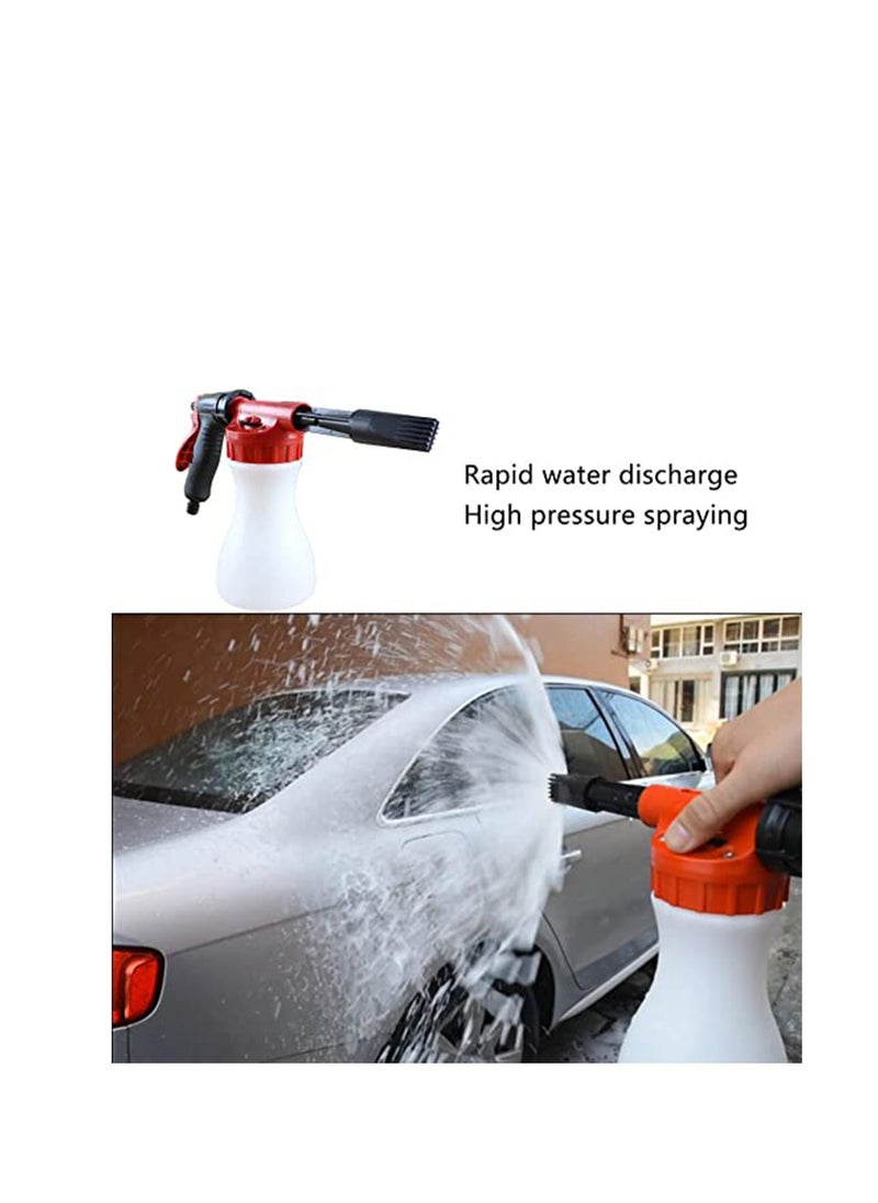 SYOSI - Adjustable Water Pressure, Best Care for Car, Car Foam Gun, Adjustable Hose Wash Sprayer with Adjustment Ratio Dial Foam Blaster, Foam Cannon Attaches for Any Garden Hose - Image 1