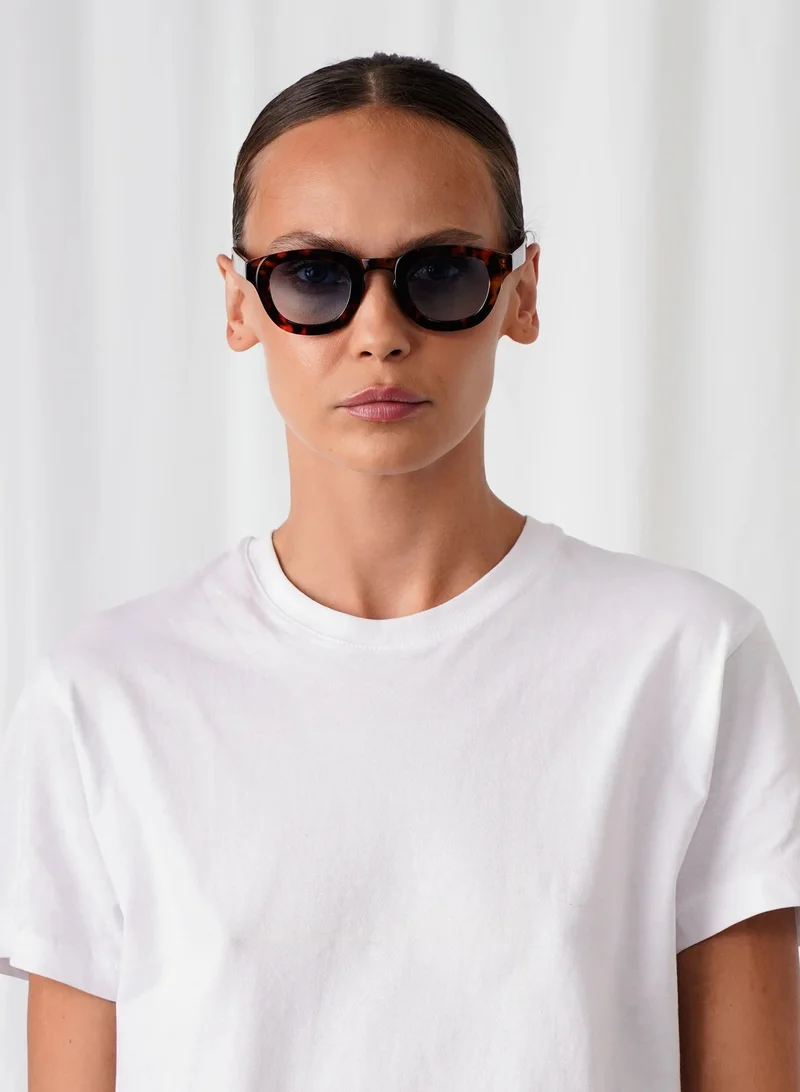Explicit Poets Explicit Poets Unisex ROBIN Tortoise - Gradient Blue Stylish Sunglasses, 5EP9