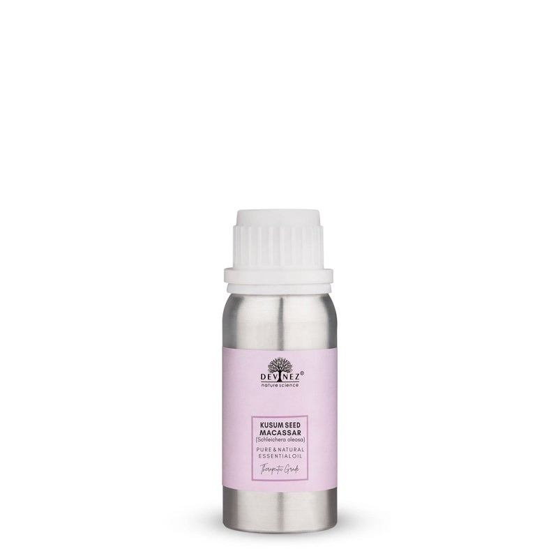 Devinez Kusum Seed - Macassar, Schleichera oleosa Cold-Pressed Oil, 500ml 100% Pure, Natural & Undiluted for hairdressing and to helps hair growth - Image 1