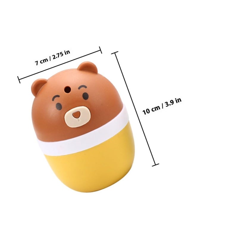 Automatic Push Type Toothpick Holder Cute Cartoon Kitchen Storage Box Random Color 3pcs - Image 3