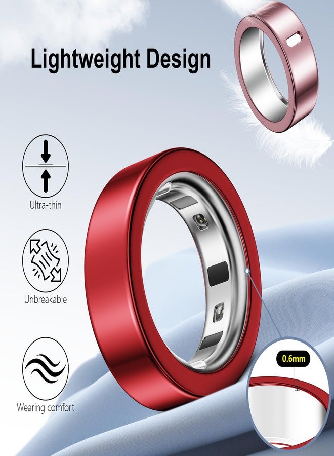 Hexasider 5 Pack Ring Cover Compatible with Oura Ring Gen 4/Oura Ring Gen 3 Horizon/Heritage, Abrasion-Resistant TPU Case for Oura Ring Protector Accessories for Oura Size 8 - Image 5