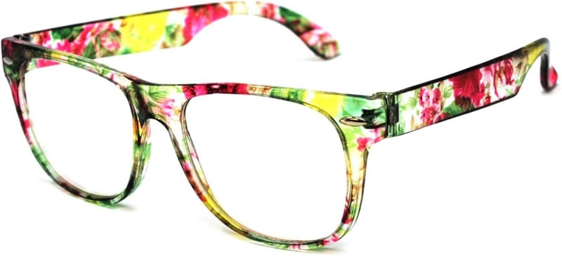 OWL Kids Clear Lens Colored Glasses Protect Child's Eyes from UVB UVA - Image 1