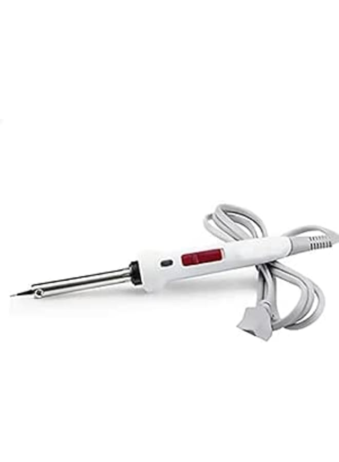 Electric Soldering Iron 60 Watt - 220 Volt Multi-Purpose Usage - White