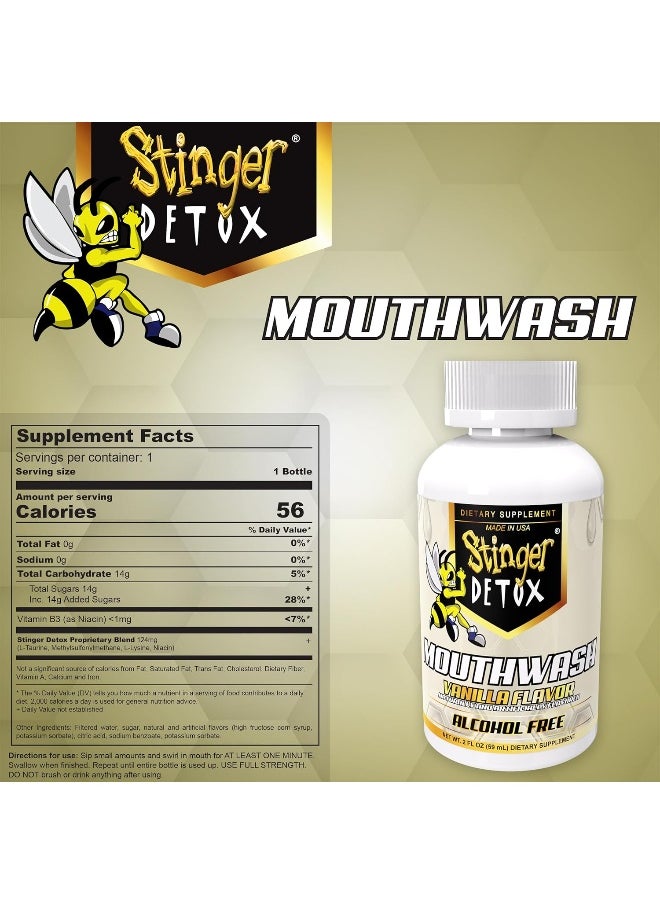 Stinger Detox - Stinger Detox Mouthwash 2 Fluid Ounce - Image 1