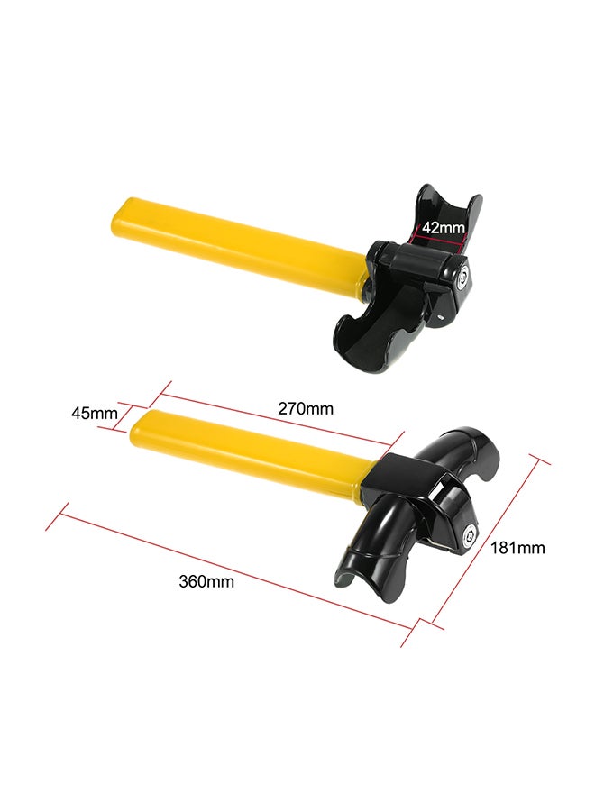 Generic Anti-Theft Car Steering Wheel Lock Safety Guarding For Auto Car SUV  - Image 3