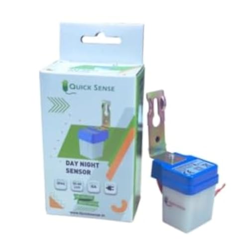 Quick Sense(QS-301) : 220 V Auto Day/Night on and off Photocell, LDR Sensor Switch (6 A) for Lighting - Image 1