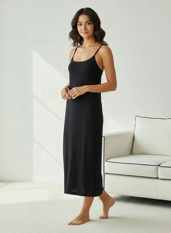 سبلاش فيڤ فستان سليب بحمالات قابلة للتعديل