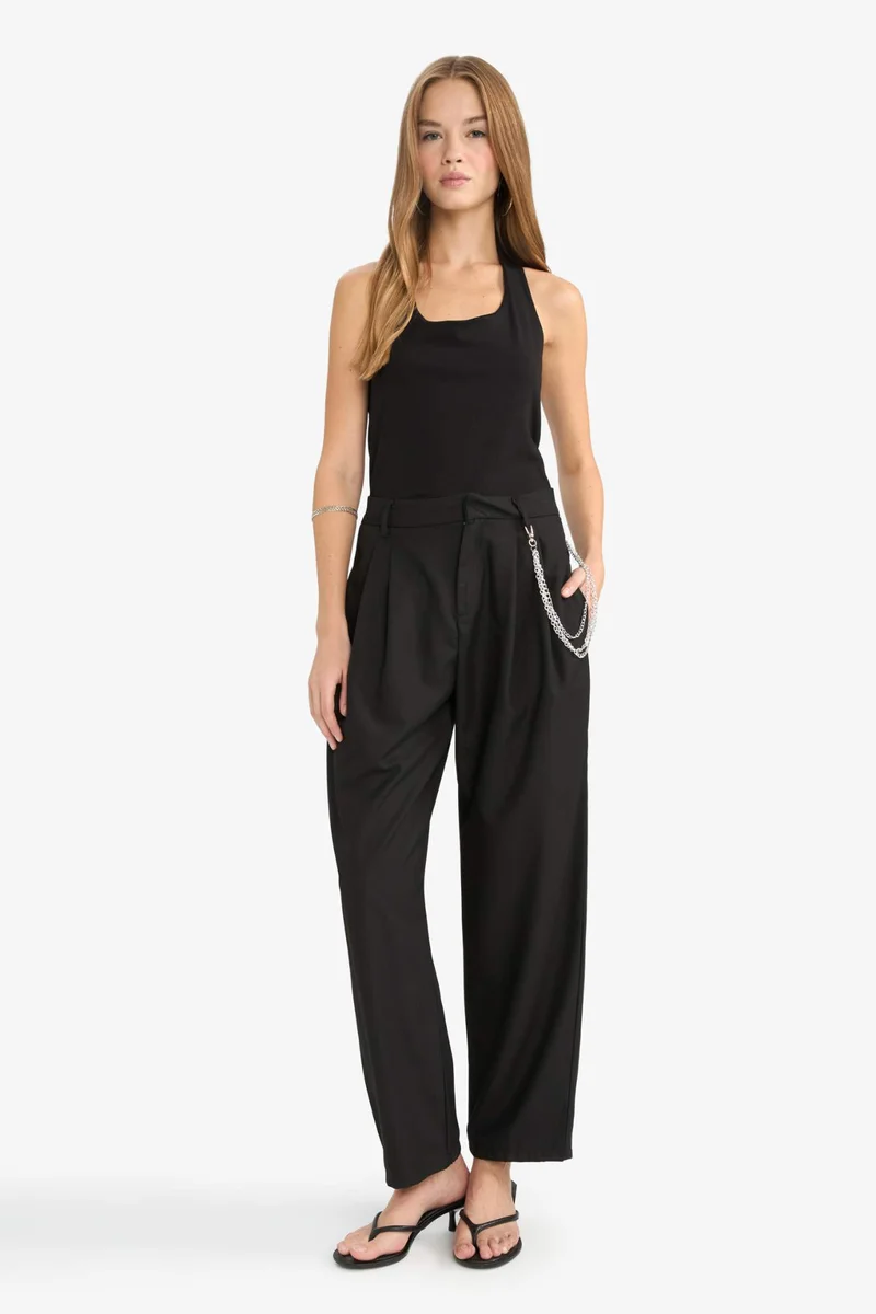Defacto Baggy Fit Regular Waist Standard Length Trousers