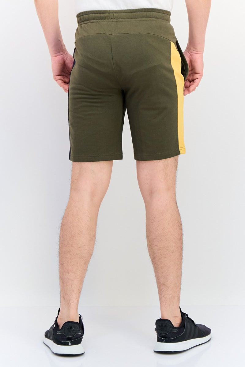 PUMA Men Sportswear Fit Drawstring Outdoor Shorts, Olive - Image 2
