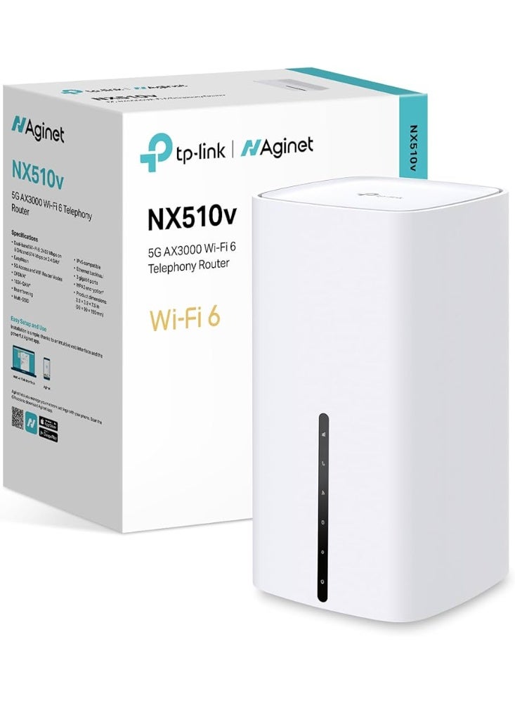 Tp-link Tl TP-Link NAginet NX510v – 5G AX3000 Wi-Fi 6 Telephony Router with Ultra-Fast Wireless Performance - Image 4