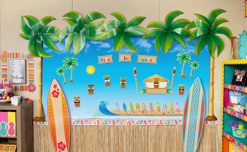 Teacher Created Resources Giant Surfboards Bulletin Board (TCR5090) - Image 2