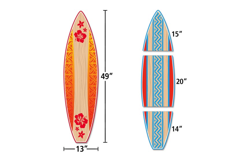 Teacher Created Resources Giant Surfboards Bulletin Board (TCR5090) - Image 3