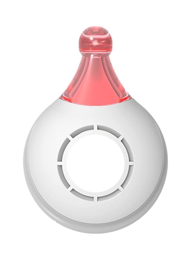 XiuWoo Solar Waterproof  Ultrasonic Animal Repeller Pest Pink/White